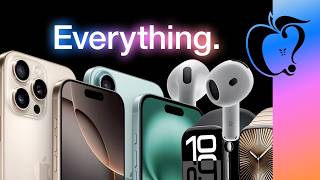 Apple iPhone 16 Event Everything Apple Announced in 13 Minutes [upl. by Schwenk]