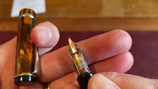 Rereview Conklin Duragraph Amber fountain pen review [upl. by Ruckman]