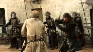 Ned Stark vs Jaime Lannister  Game of Thrones 1x05 HD [upl. by Okiam705]