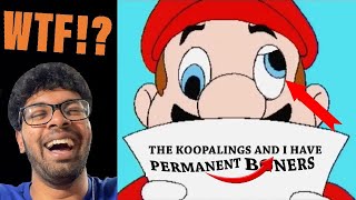 WHAT IS MARIO READING  YTP Hotel Mario but it’s much beta than usual reaction [upl. by Aihsas]