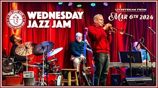 Wednesday Jazz Jam w the Gordon Vernick Quartet LIVE Mar 6th 2024 [upl. by Gross]