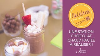 Idée recette  activité  une station à chocolat chaud [upl. by Yehs]