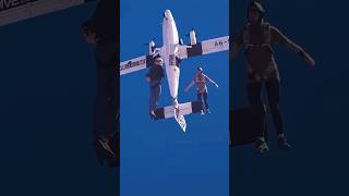 Skydiving in Dubai skydiving extremesports sports [upl. by Myo908]