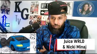 Im Aggy   Juice WRLD amp Nicki Minaj  AGATS2 Insecure Audio Reaction [upl. by Gibun67]