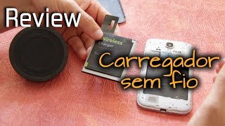 Review Carregador QI sem fio Q8  Galaxy S 4 [upl. by Acirema]