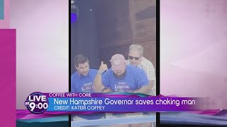 NH Governor Saves Choking Man CMA Nominations and Apples New AI iPhone [upl. by Ellerred]