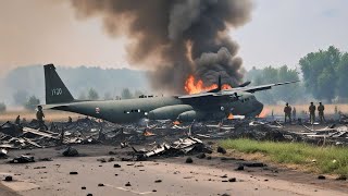 Landing failed 30 US C130s carrying 6000 paratroopers hit by Russian anti aircraft missiles [upl. by Piefer]