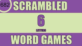 Scrambled Word Games  Can you guess all scrambled words Jumbled Words Guess the Word Games [upl. by Lise]