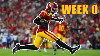 Zachariah Branch Week 0 Highlights  USC Football vs San Jose State [upl. by Ferguson517]