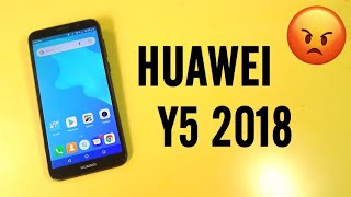 Huawei Y5 2018 ¡NO LO COMPRES [upl. by Glyn]