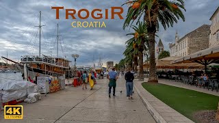 Trogir Croatia Walking Tour 4K [upl. by Dyolf369]