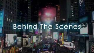 NY Times Square Countdown 2012  TOSHIBA VISION behind the scenes [upl. by Colwen]