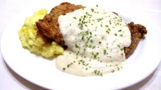 Chicken Fried Steak with White Gravy [upl. by Seyah]