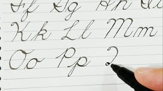 It All Starts Here  Learn English Cursive Handwriting  How To Write Basic Cursive [upl. by Trescha142]