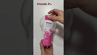 Satisfying Slime Making ASMR With Ponds Powder  Shorts [upl. by Nauqaj627]