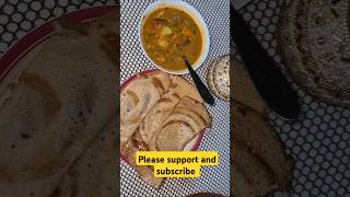 Sambar with dosa yummy combination shorts ytshorts healthy [upl. by Upali]