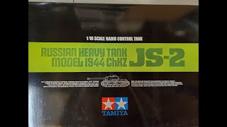 Tamiya 116 RC full option JS2 Russian Heavy Tank 56035 Build Video Part 1 [upl. by Regnig205]