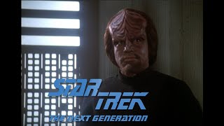 Klingon Victory Song  HD TNG S06 E17 [upl. by Dirraj506]