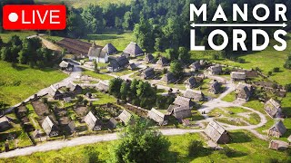 Building and COMBAT In Manor Lords Gameplay amp Guide [upl. by Graniah]