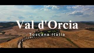 Val dOrcia  Toscana  Italia  4K Cinematic Drone Footage  DJI Mini 4 Pro [upl. by Atinra]