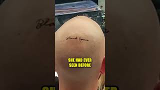 Taylor Swift Fan Has A quotBlank Spacequot Tattoo On His Head 😳 [upl. by Carilyn]