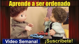 🔴 El Niño desordenado aprende a ser ordenado 24  Cuento con valores para niños canal seguro [upl. by Ylirama]