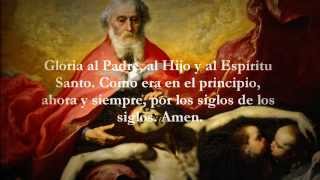 Catholic Prayers  Glory be to the Father Spanish [upl. by Frame]