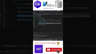 Check Connection Status of SQLite Database using CSharp C microsoft sqlite sqlite3 [upl. by Eanyl]