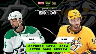 Stars  Predators  Game 1  Episode 6006  October 10th 2024 [upl. by Aleka613]