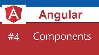 Angular Tutorial  4  Components [upl. by Ahslek433]