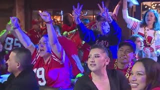 49ers faithful react to playoff victory [upl. by Toft313]