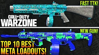 WARZONE New TOP 10 BEST META LOADOUTS After Major META Update WARZONE Best Weapons [upl. by Ased]