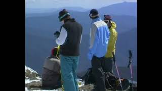 Mount Feathertop Backcountry Snowboarding circa late 1990’s [upl. by Fradin]