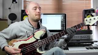 PickPlectrum Bass Lesson 1  with Scott Devine L60 [upl. by Htyderem]