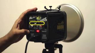 Alien Bees Features and Controls [upl. by Groscr]