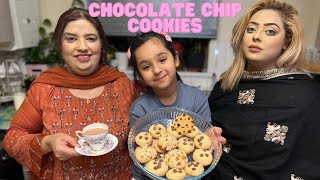 CHOCOLATE CHIP COOKIES 🍪 RECIPE  Cooking with AIZI 🥰 viralvideo cookingchannel reflexion [upl. by Daus]