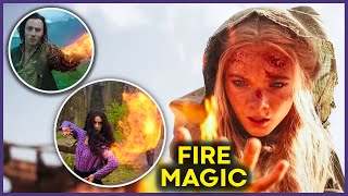 Yennefer of Vengerberg Uses The Fire Magic 4K UHD  The Witcher [upl. by Clothilde]