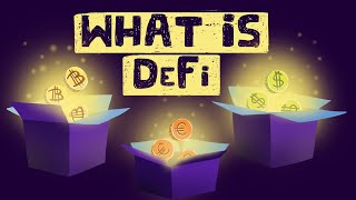 What is DeFi Decentralized Finance Animated [upl. by Auqenahc]