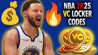 NBA 2K25 VC Locker Codes  MyCareer amp MyTeam [upl. by Ipoillak788]