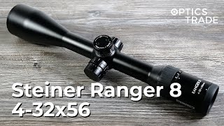 Steiner Ranger 8 432x56 Rifle Scope Review  Optics Trade Reviews [upl. by Tenahs]