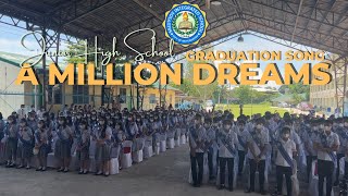 A Million Dreams  Graduation Song  Saluysoy Integrated School JHS [upl. by Kciredec]