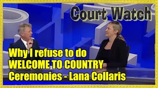 Lana Collaris Vic Barrister on why she opposes welcome to country ceremonies  Skynews 29Sep2024 [upl. by Anirahtak]