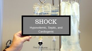 Shock Cardiogenic Hypovolemic and Septic [upl. by Paine]