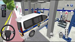 New Police Station Van Hyundai Staria in Patrol Duty  3D Driving Class  Android gameplay [upl. by Edijabab]