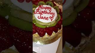 FRUIT CAKE happybirthday cakedecorating youtubeshorts viralvideo ytshorts [upl. by Berkeley423]