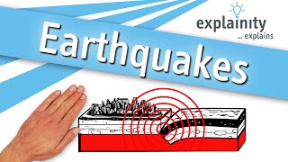 Earthquakes explained explainity® explainer video [upl. by Erotavlas774]