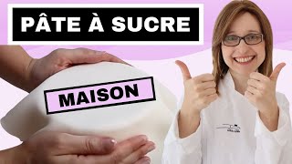 🎂 RECETTE PÂTE À SUCRE MAISON pour recouvrir amp décorer un gâteau 🎂 Meilleure recette Cake Design [upl. by Nugent]