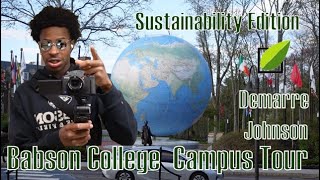 Babson College Green Building Tour  Learn about Sustainability on Campus from a Student [upl. by Eetsim]