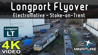 Longport ElectroMotive  Quick Aerial Flyover in 4K [upl. by Cox]