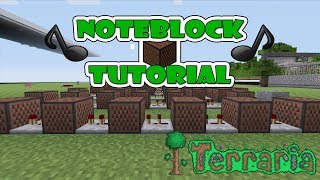 quotTerrariaquot Note Block Tutorial Minecraft Xbox [upl. by Akimot856]